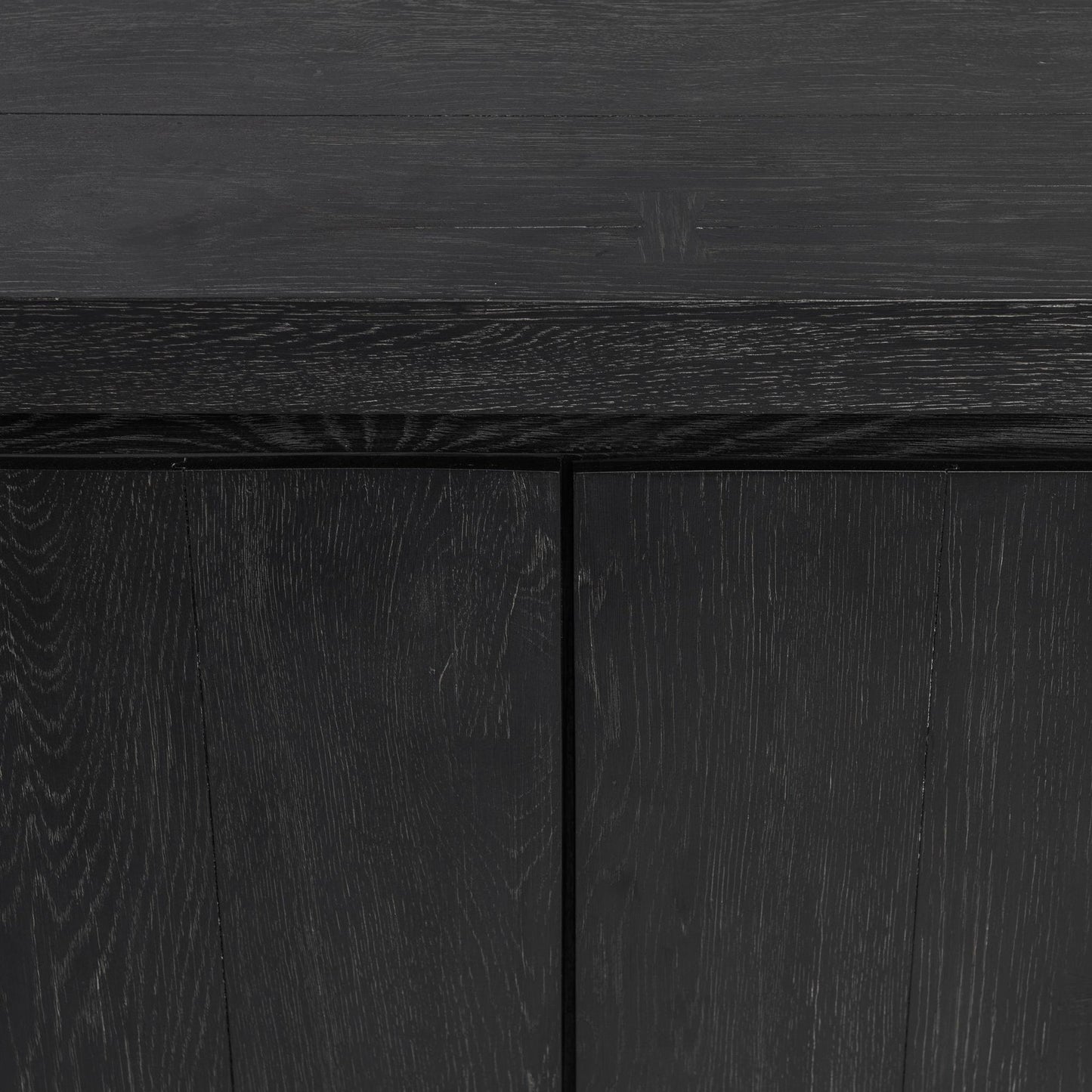 Onyx Haze Reclaimed Oak Buffets & Cabinet Bristol Four-Door Cabinet Collection