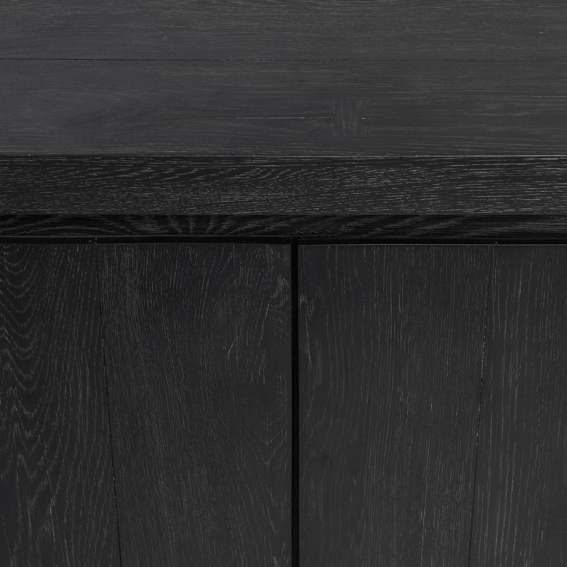 Onyx Haze Reclaimed Oak Buffets & Cabinet Bristol Four-Door Cabinet Collection