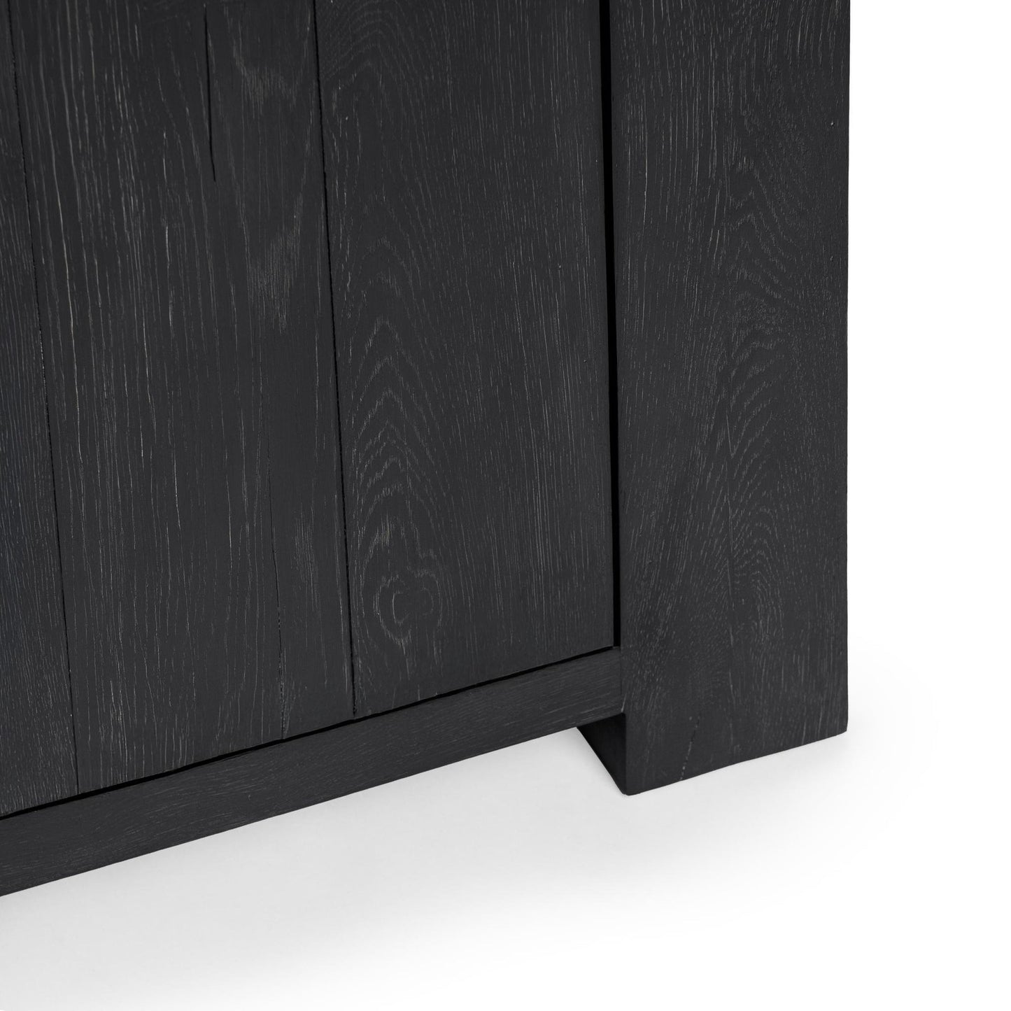 Onyx Haze Reclaimed Oak Buffets & Cabinet Bristol Four-Door Cabinet Collection