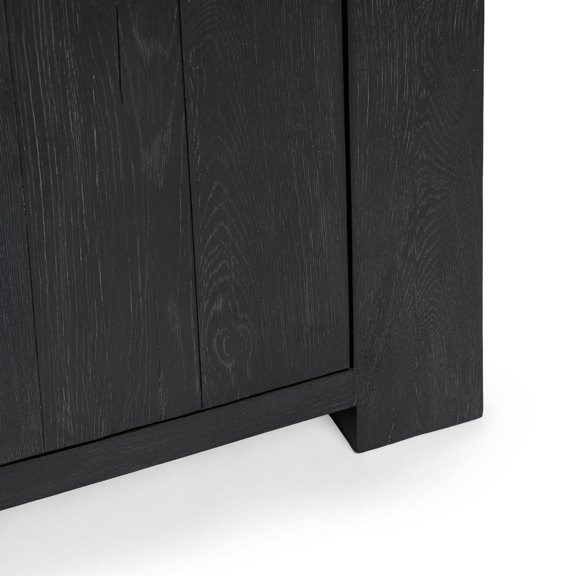 Onyx Haze Reclaimed Oak Buffets & Cabinet Bristol Four-Door Cabinet Collection