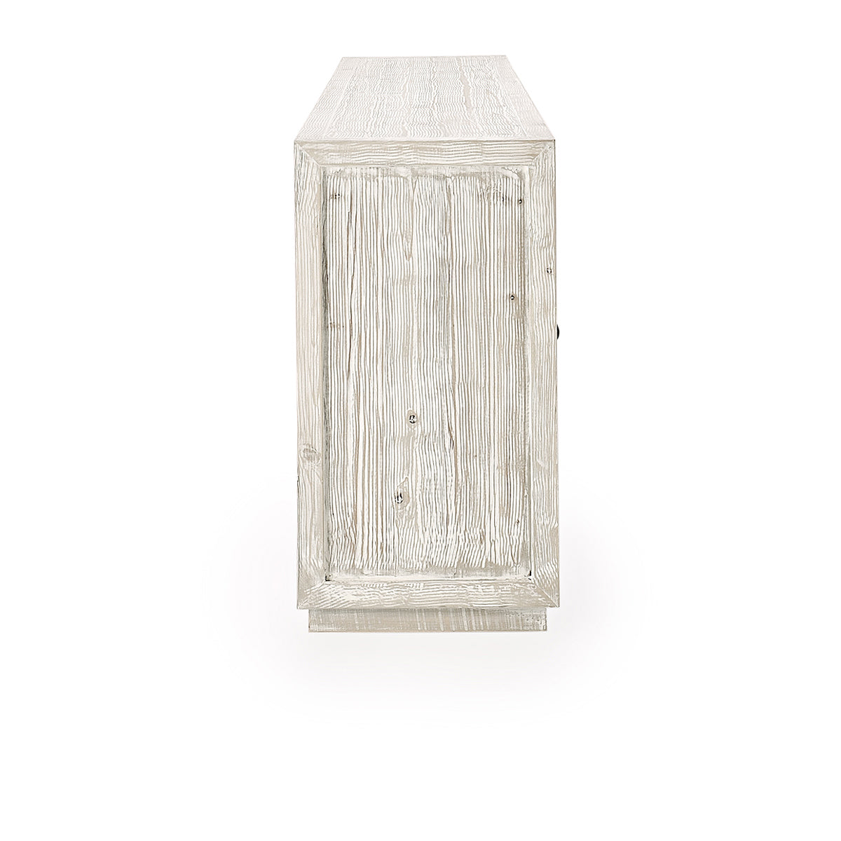 Timeworn Cream Reclaimed Pine Buffets & Cabinet Selma Six-Door Cabinet Collection