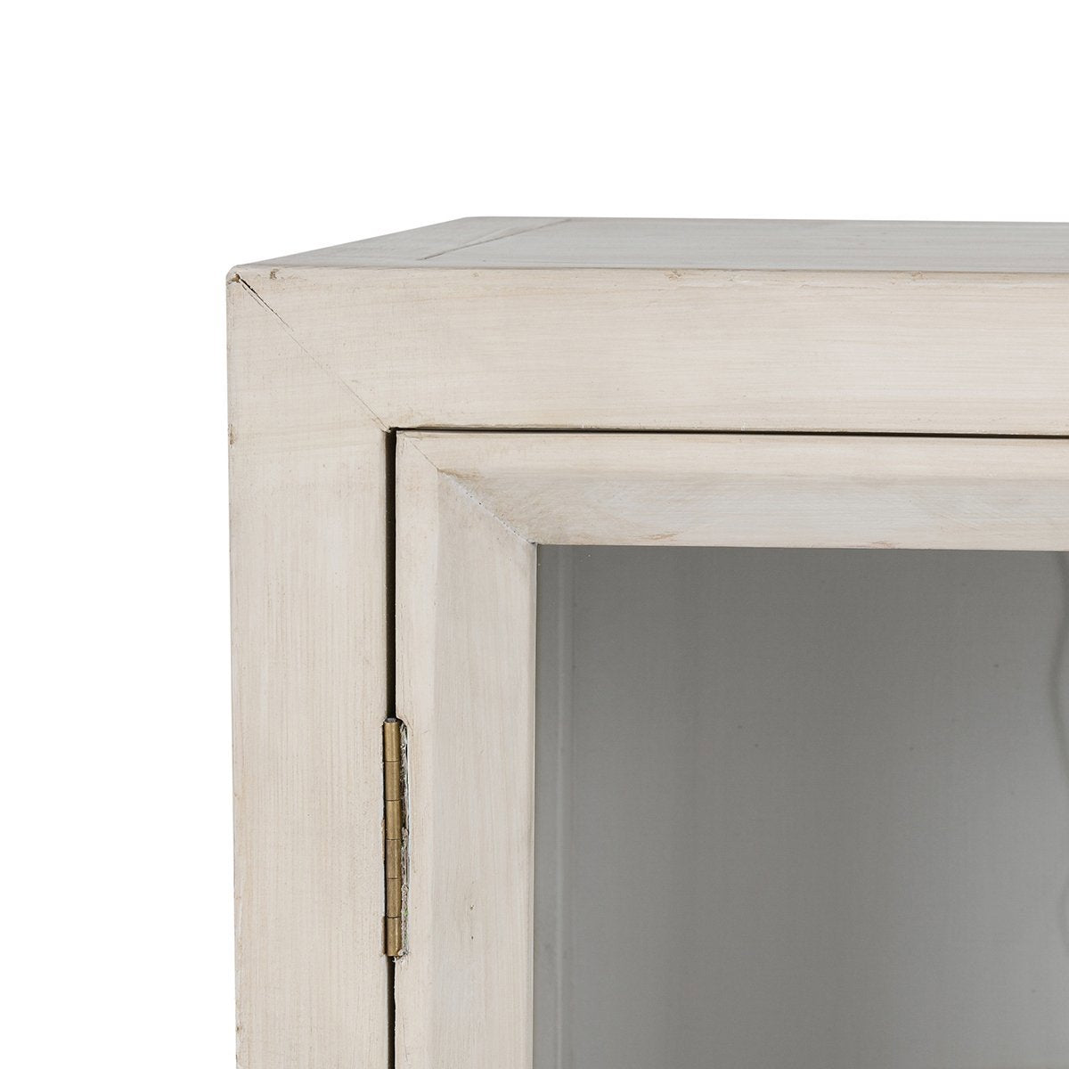 Timeworn Cream Reclaimed Pine Buffets & Cabinet Selma Six-Door Cabinet Collection