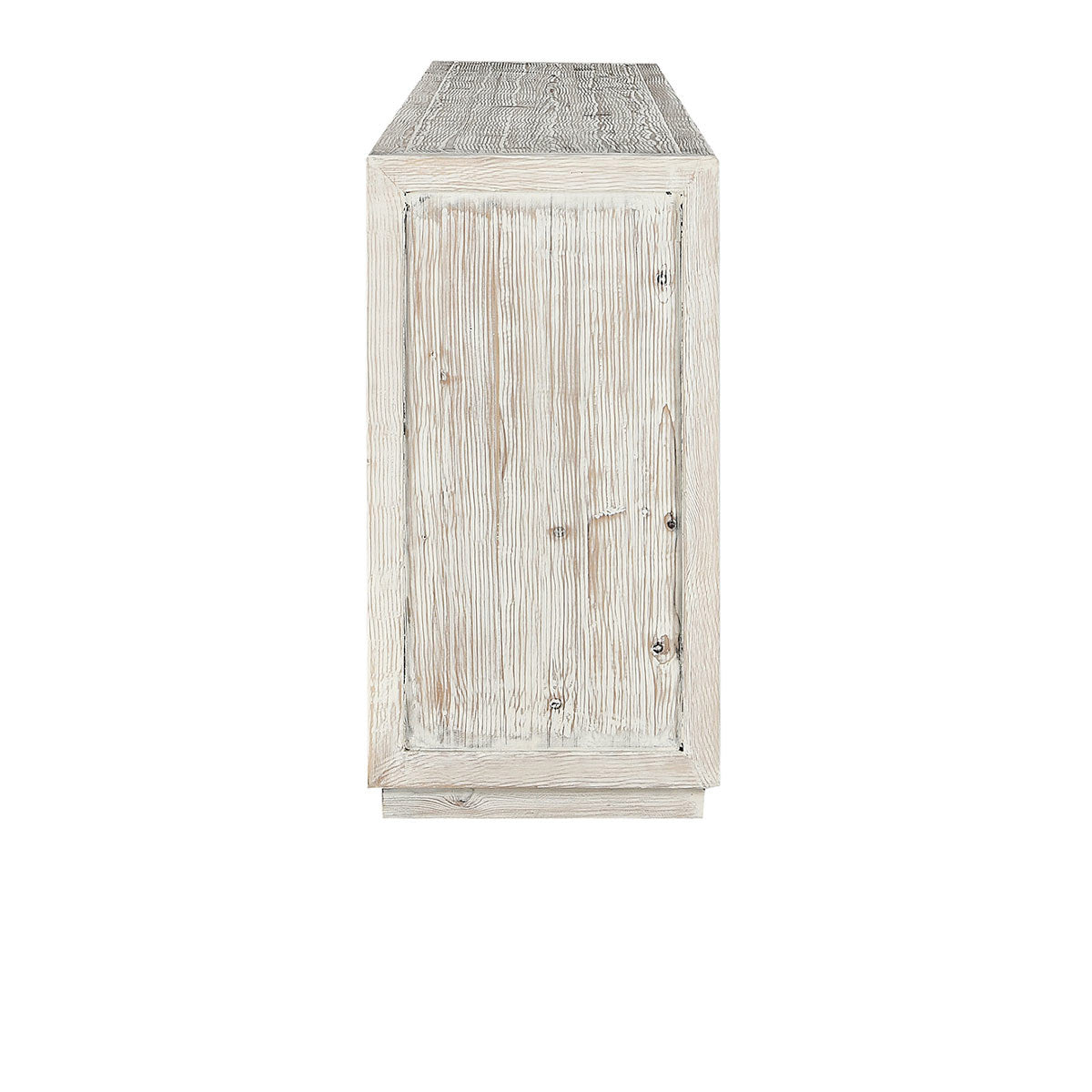 Vintage Cream Reclaimed Pine Buffets & Cabinet Frederick Six-Door Cabinet Collection