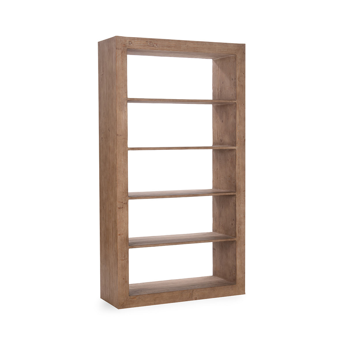 Natural Reclaimed Pine Bookcase Nalani Bookshelf Collection
