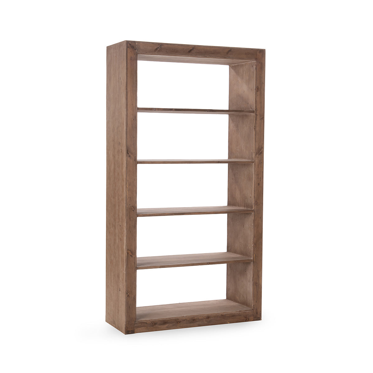 Natural Reclaimed Pine Bookcase Nalani Bookshelf Collection