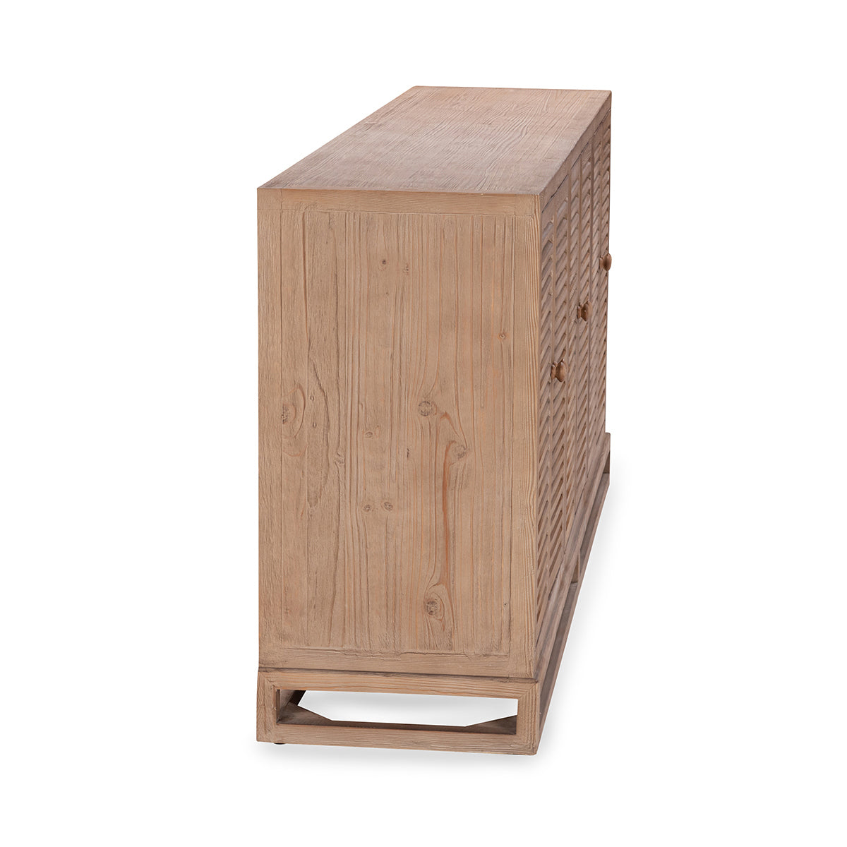 Distressed Brown Reclaimed Pine Buffets & Cabinet Jolen Six-Door Buffet Collection