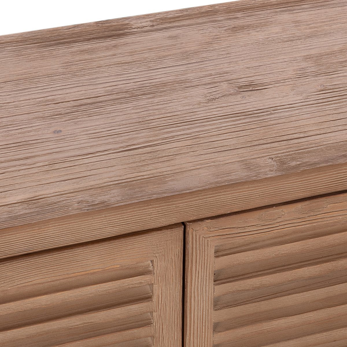 Distressed Brown Reclaimed Pine Buffets & Cabinet Jolen Six-Door Buffet Collection