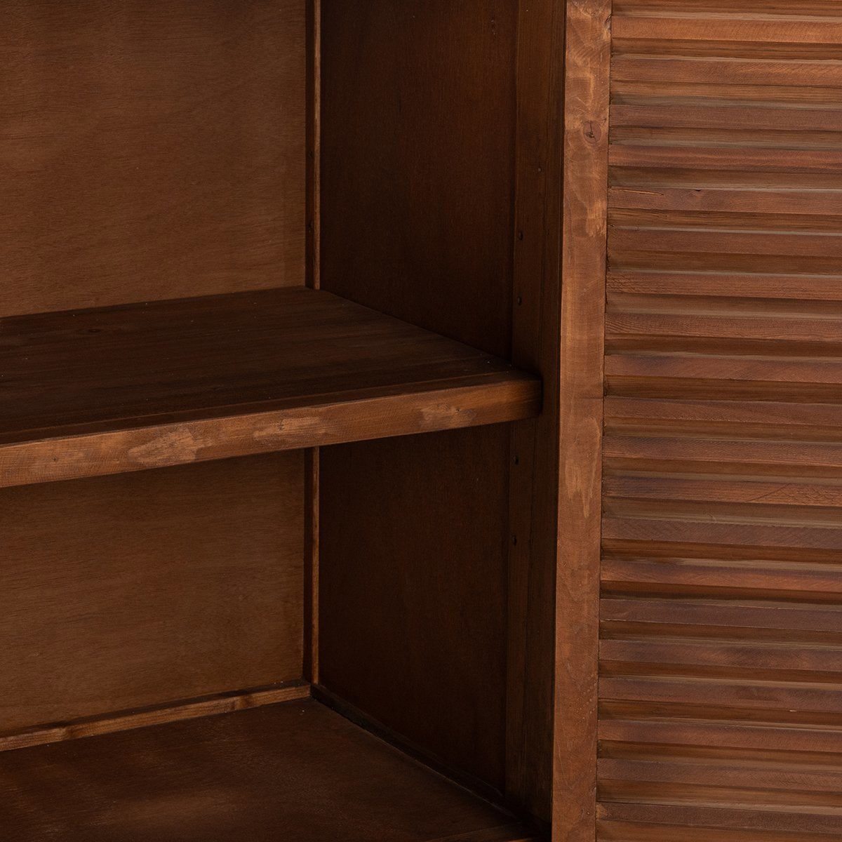 Distressed Brown Reclaimed Pine Buffets & Cabinet Jolen Six-Door Buffet Collection