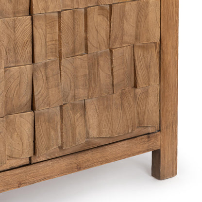 Drifted Sand Reclaimed Pine Buffets & Cabinet Gama Four-Door Cabinet Collection