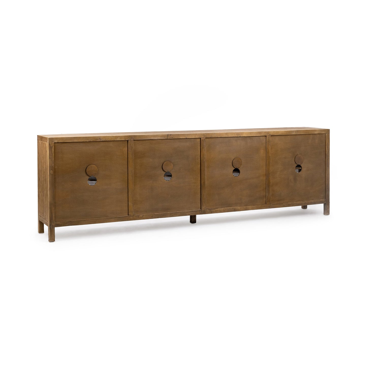 Sandy Cove Reclimed Pine Buffets & Cabinet Alvin Eight-Door Cabinet Collection