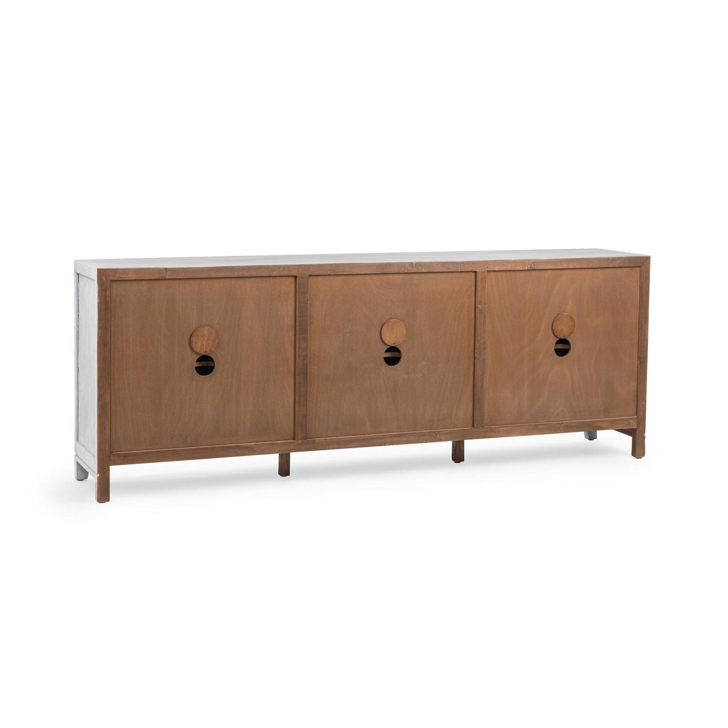 Soft Coastal Reclaimed Pine Buffets & Cabinet Ambrose Six-Door Cabinet Collection