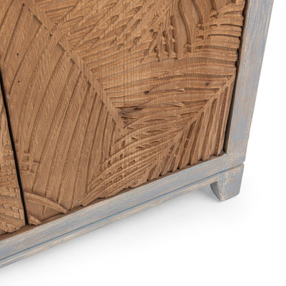 Soft Coastal Reclaimed Pine Buffets & Cabinet Ambrose Six-Door Cabinet Collection