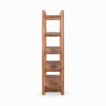 Golden Wheat Acacia Wood Bookcase Pomona Bookshelf Collection