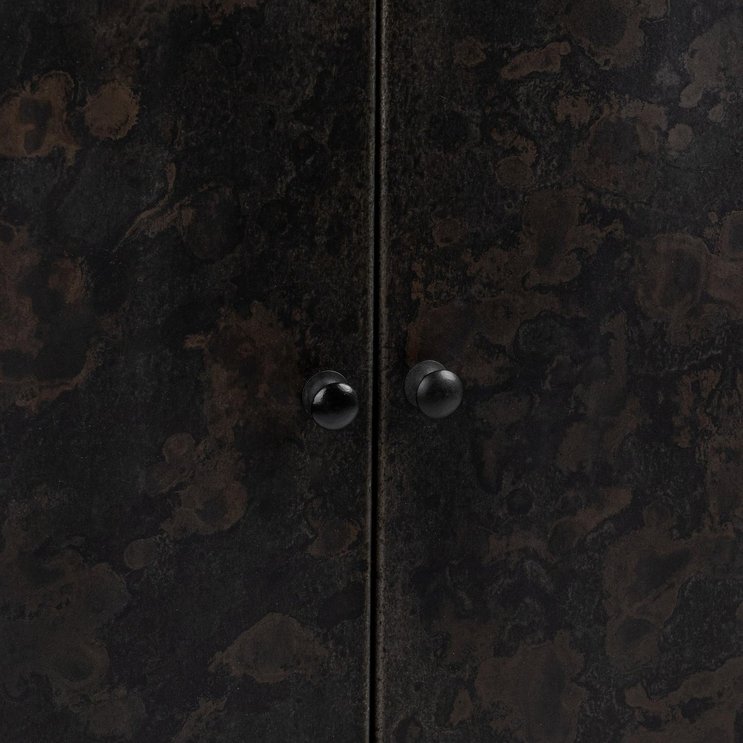 Rust Noir Iron Tall Cabinet Amilio Tall Cabinet Collection