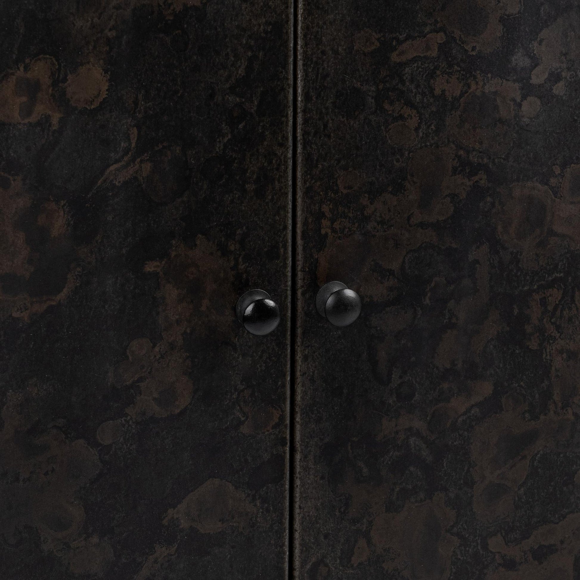Rust Noir Iron Tall Cabinet Amilio Tall Cabinet Collection