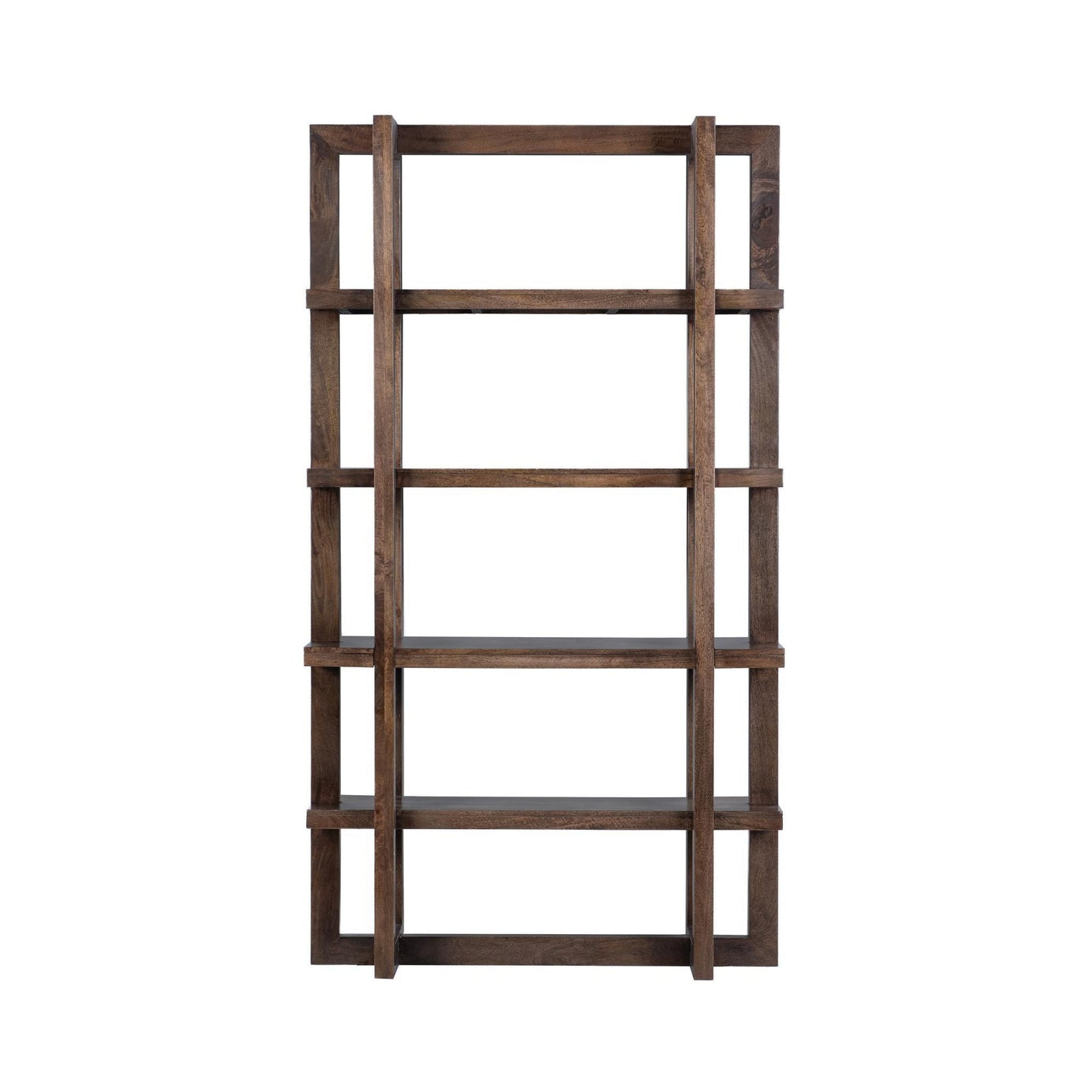 Bark Brown Mango Wood Bookcase Sydney Bookcase Collection