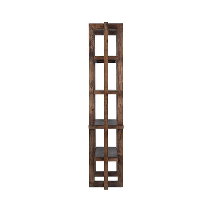 Oakmere 2 Bookshelf Bark Brown