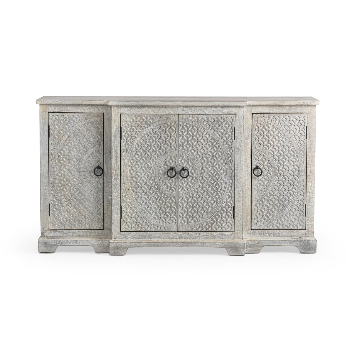 Elevated Mango Wood Cabinet