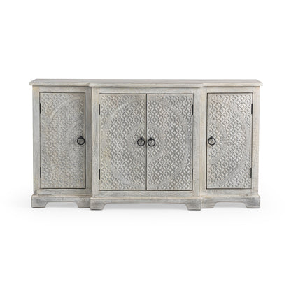 Elevated Mango Wood Cabinet