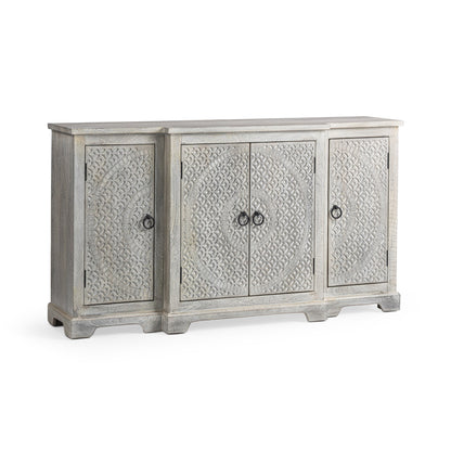 Elevated Mango Wood Cabinet