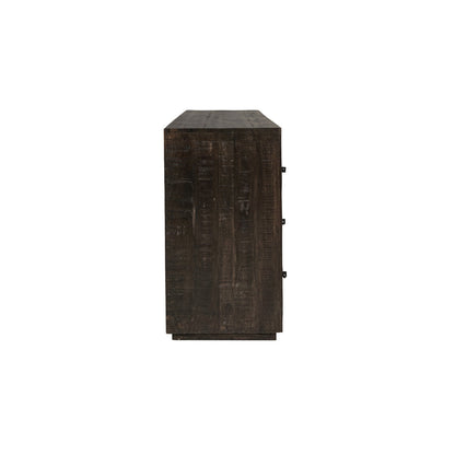 Espresso Mango Wood Dresser Magdalena Nine-Drawer Dresser Collection