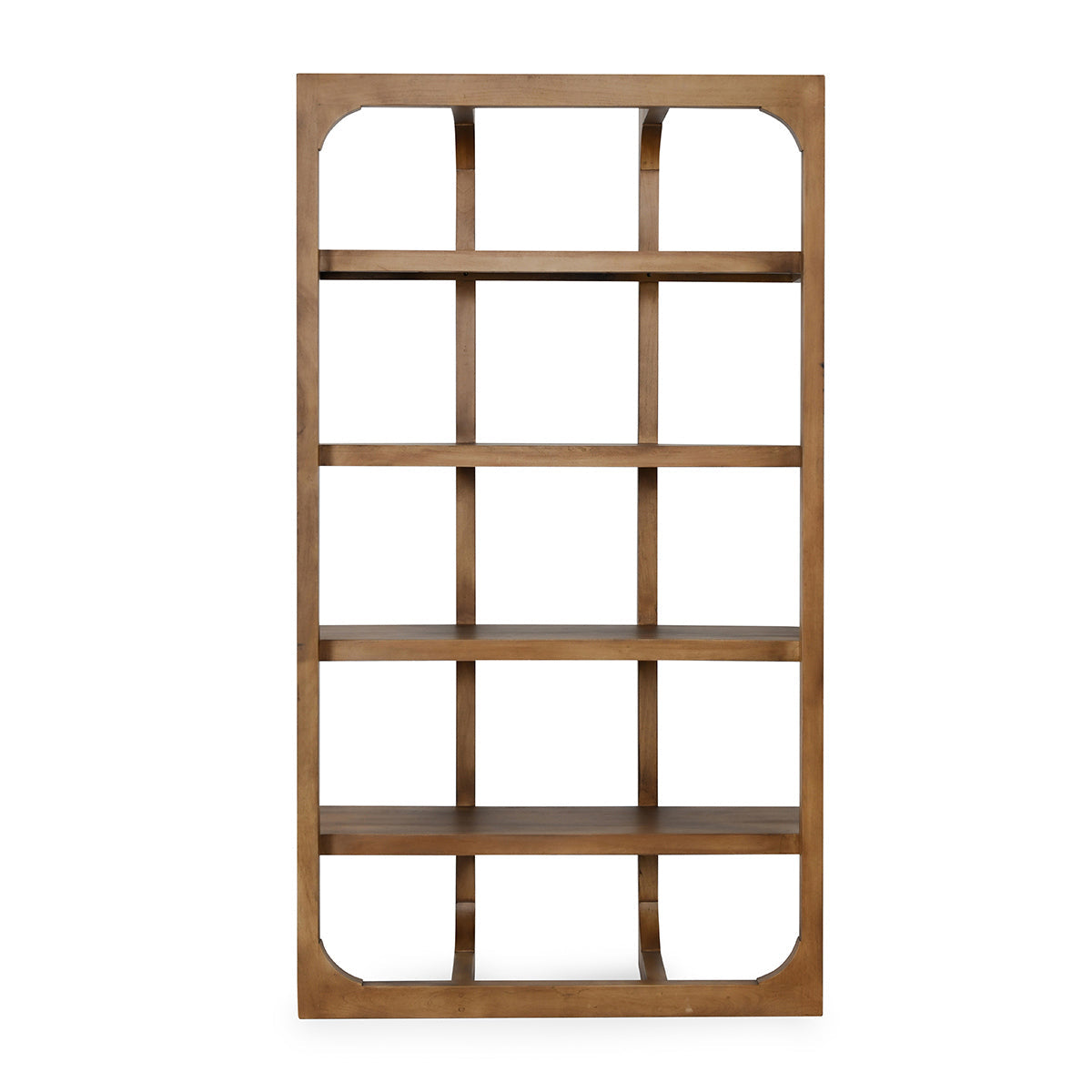 Natural Acacia Wood Bookcase Gordon Bookcase Collection