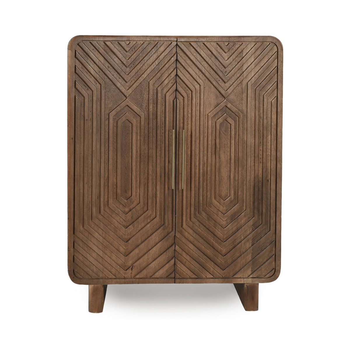 Artisan Brown Mango Wood Bar & Wine Storage Holmes Bar Cabinet Collection
