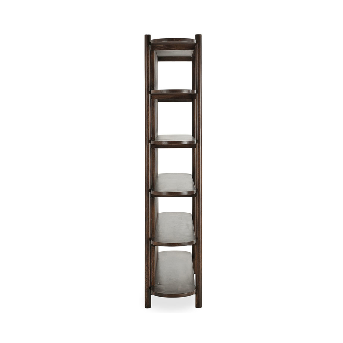 Bark Brown Mango Wood Bookcase Redford Bookcase Collection