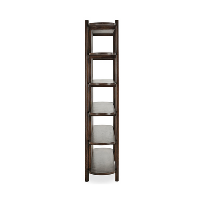 Bark Brown Mango Wood Bookcase Redford Bookcase Collection