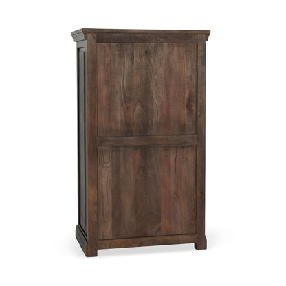 Cocoa Brown Mango Wood Chest Adelaide Six-Drawer Chest Collection