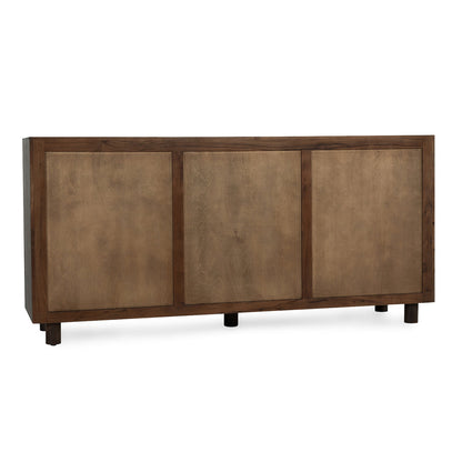 Harvest Brown Acacia Wood Dresser Jaxon Nine-Drawer Dresser Collection