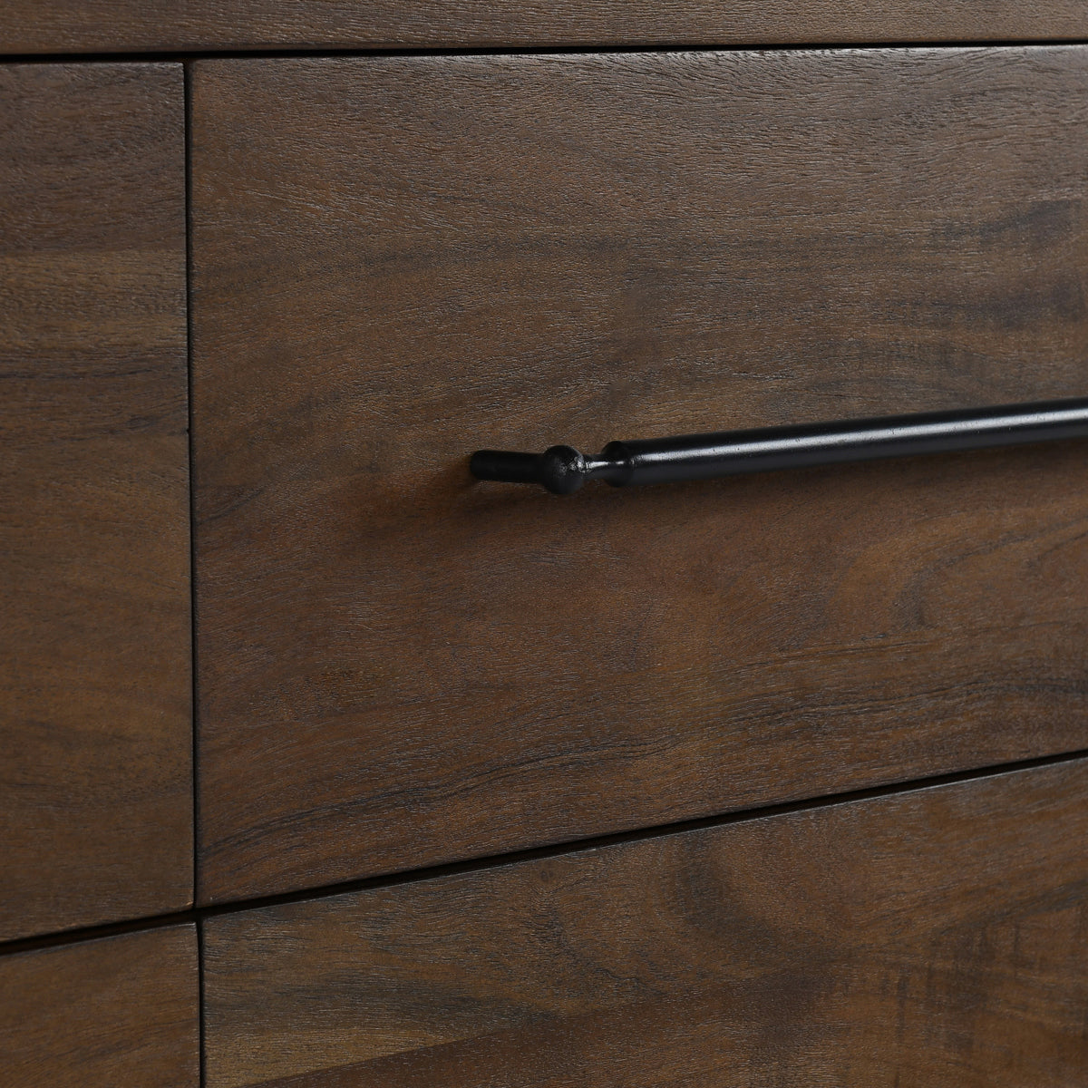 Harvest Brown Acacia Wood Dresser Jaxon Nine-Drawer Dresser Collection