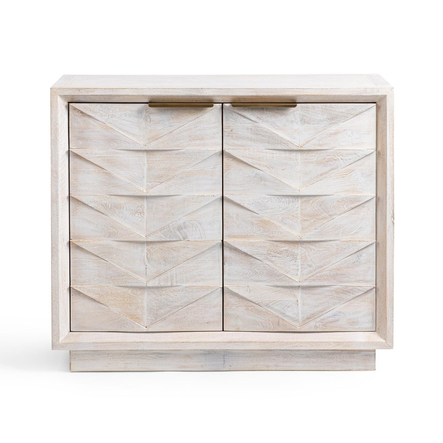 Cream Mango Wood Buffets & Cabinet Marvin Two-Door Buffet Collection