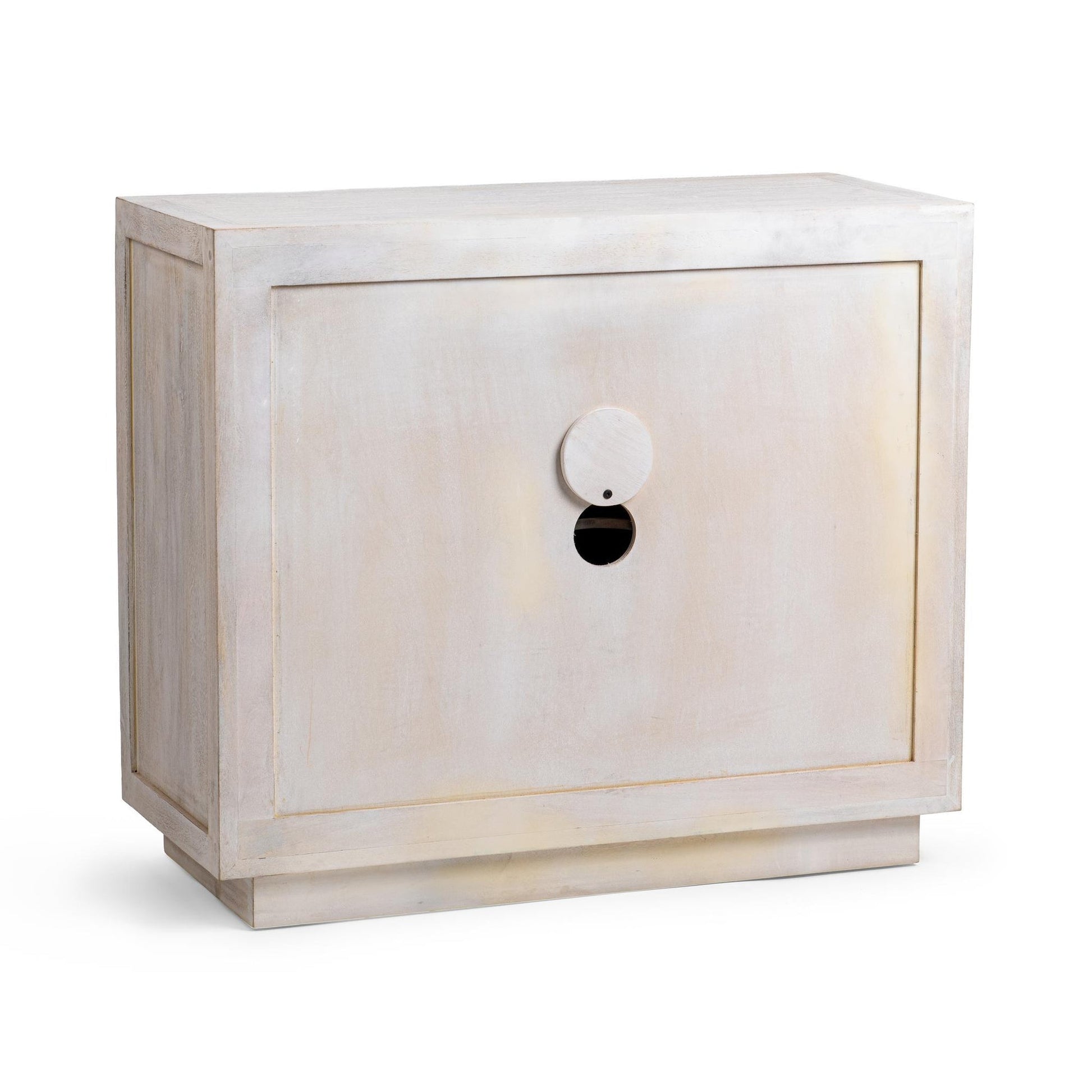Cream Mango Wood Buffets & Cabinet Marvin Two-Door Buffet Collection