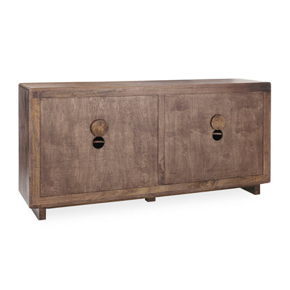 Kona Brown Mango Wood Buffets & Cabinet Albero Four-Door Buffet Collection
