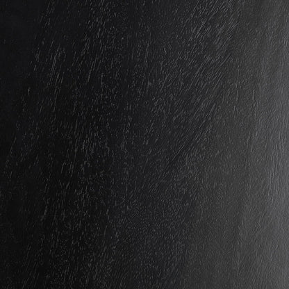 Black Mango Wood Tall Cabinet Albero Tall Cabinet Collection
