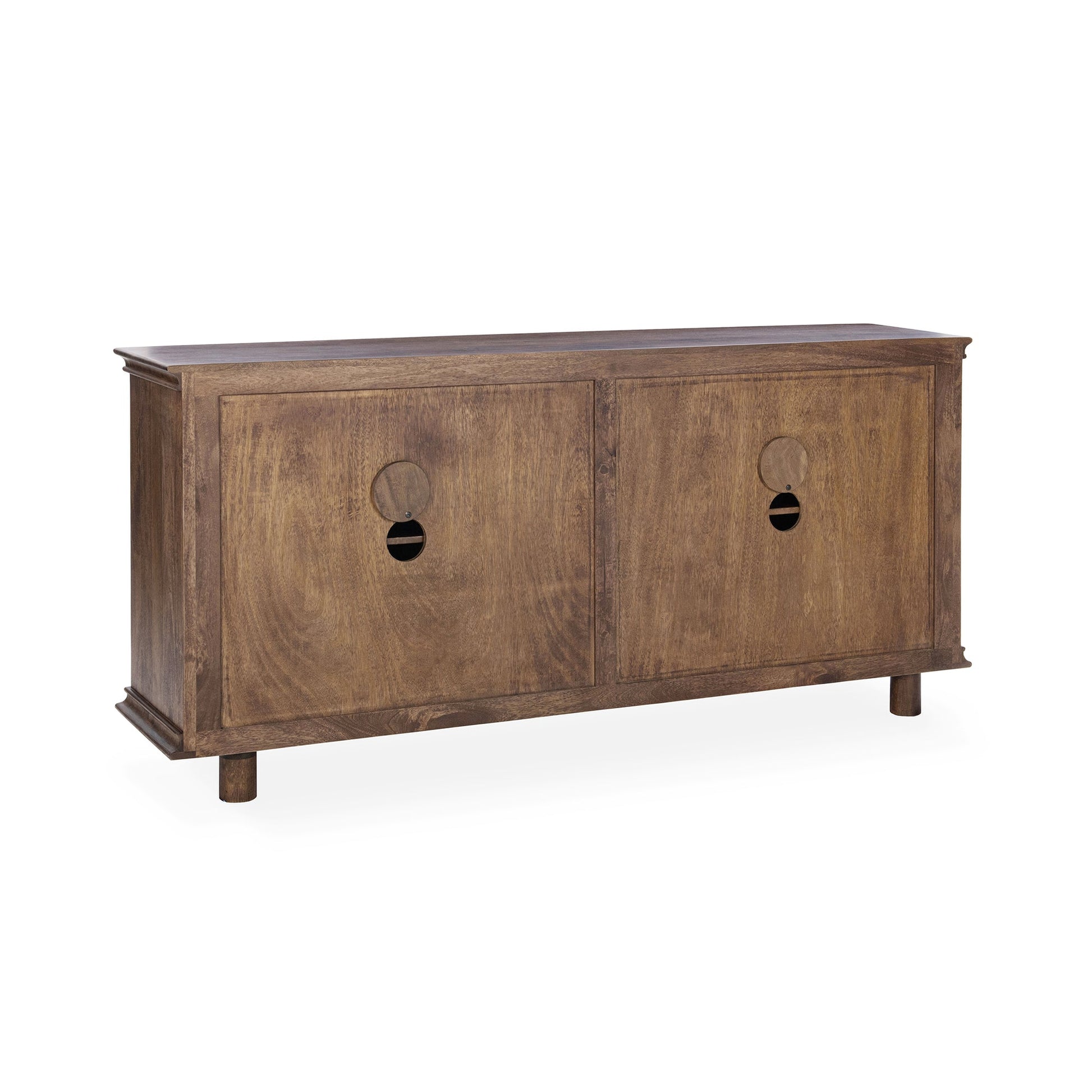 Kona Brown Mango Wood Buffets & Cabinet Shira Four-Door Buffet Collection