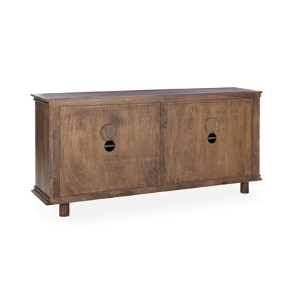 Kona Brown Mango Wood Buffets & Cabinet Shira Four-Door Buffet Collection