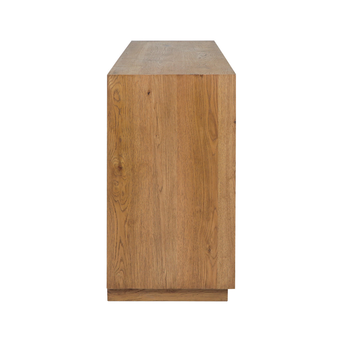 Caramel Brown Oak Veneer Dresser Santa Clara Six-Drawer Dresser Collection