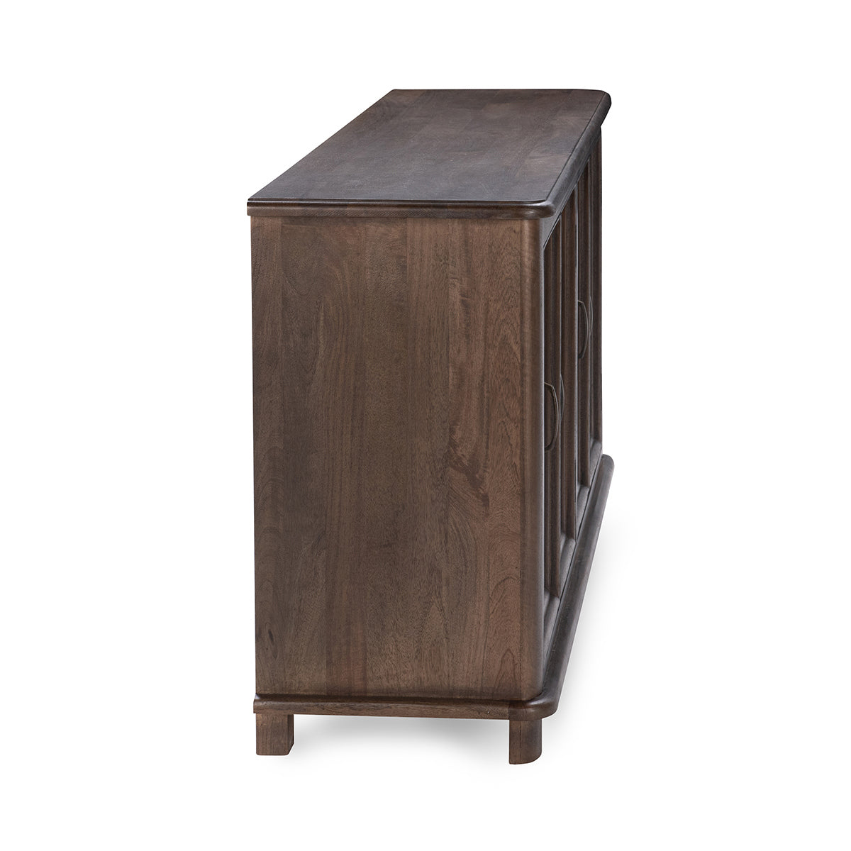 Cocoa Brown Mango Wood Buffets & Cabinet Brookside Four-Door Cabinet Collection