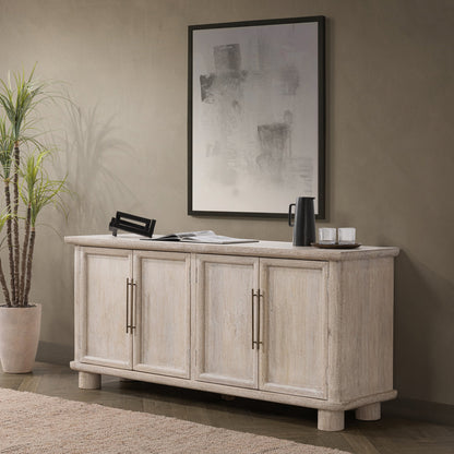Mango Wood Buffets & Cabinet Beau 4Dr Buffet Collection