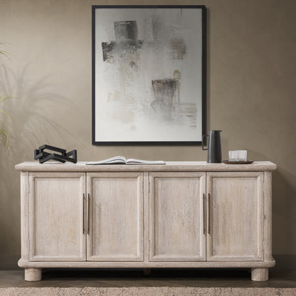 Mango Wood Buffets & Cabinet Beau 4Dr Buffet Collection