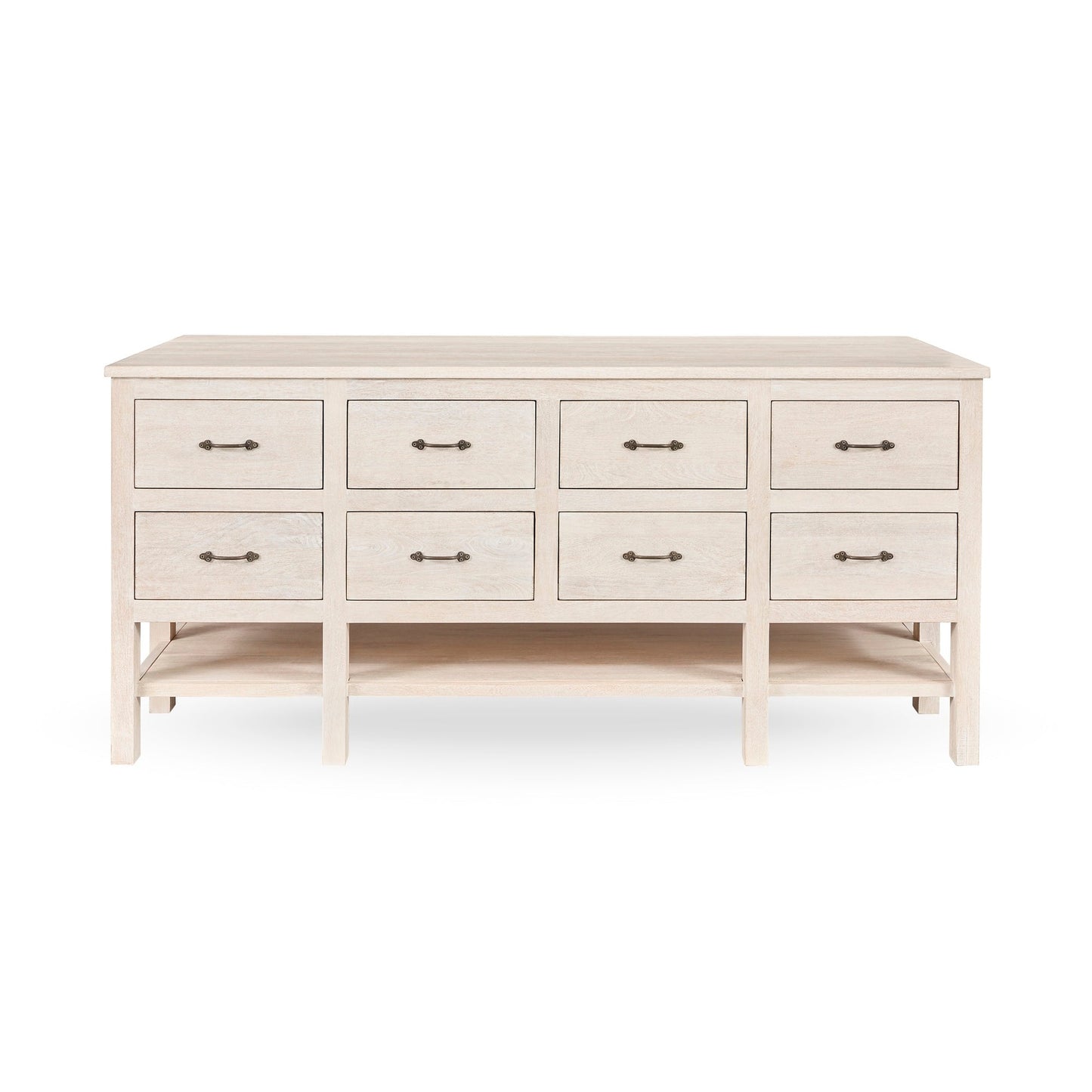 Creamwood Mango Wood Buffets & Cabinet Workstation Cabinet Collection