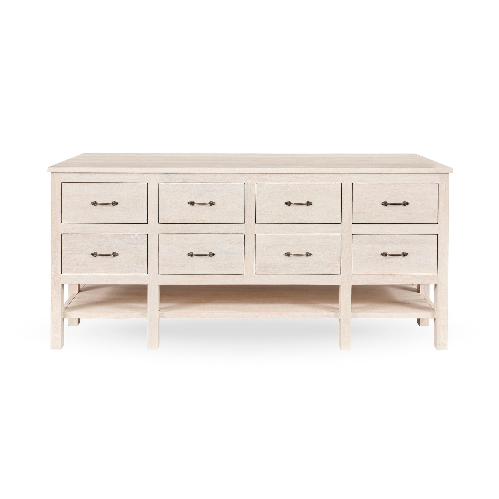 Creamwood Mango Wood Buffets & Cabinet Workstation Cabinet Collection