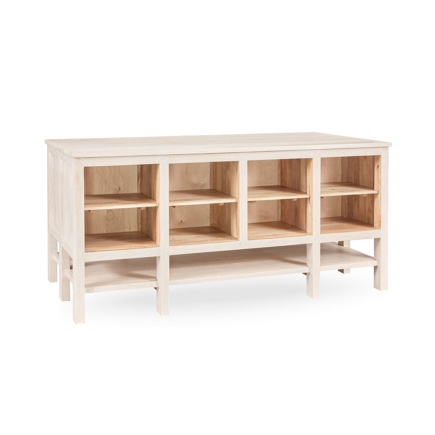 Creamwood Mango Wood Buffets & Cabinet Workstation Cabinet Collection