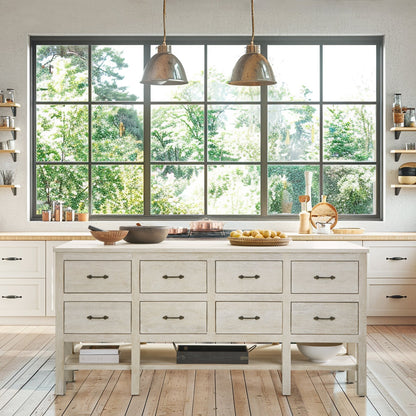 Creamwood Mango Wood Buffets & Cabinet Workstation Cabinet Collection