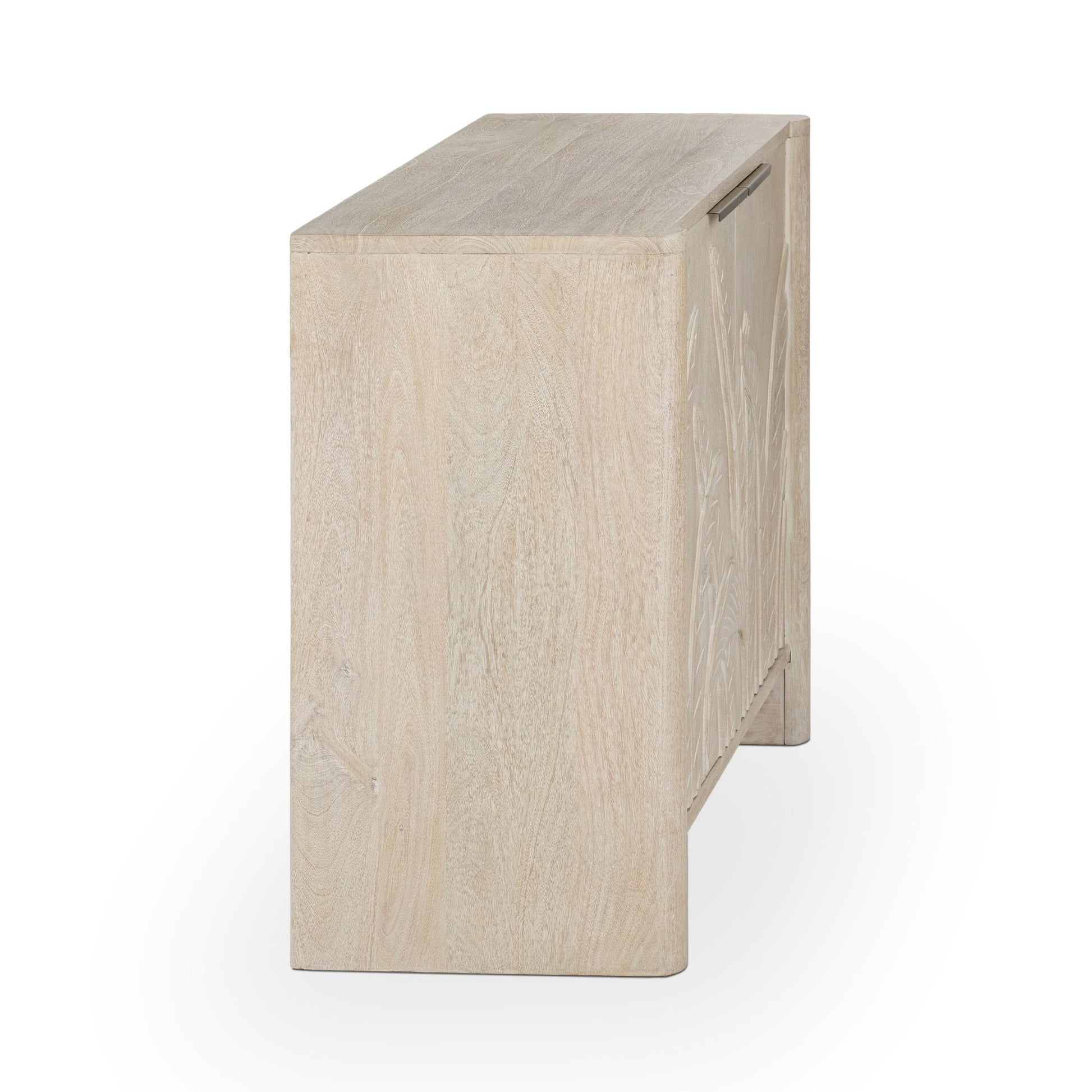 Cream Mango Wood Buffets & Cabinet Ledro Two-Door Cabinet Collection