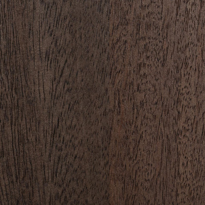 Cocoa Brown Mango Wood Bookcase Marine Bookshelf Collection