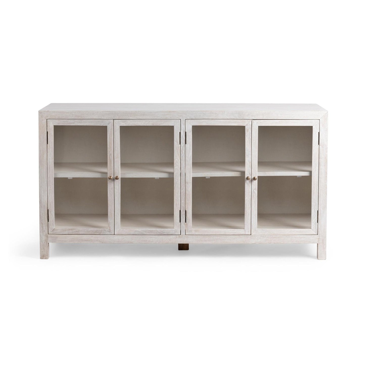 Creamwood Mango Wood Buffets & Cabinet Hera Four-Door Buffet Collection