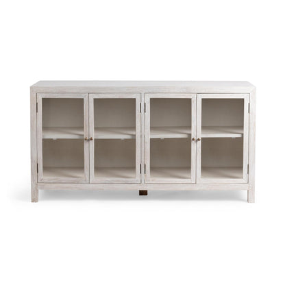 Creamwood Mango Wood Buffets & Cabinet Hera Four-Door Buffet Collection
